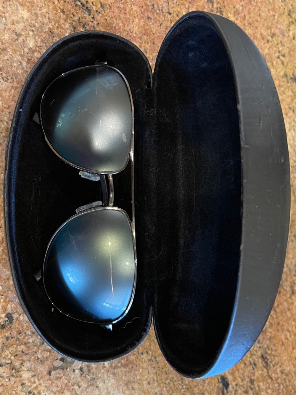 Dillon Optics Mikel Polarized Sunglasses.Matte Silver Frame,Smoke Lenses  W case